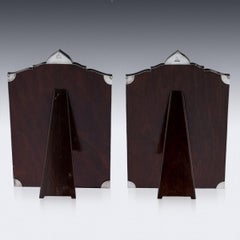 20th Century Royal Thailand Solid Silver & Niello Frames, Bangkok, circa 1969