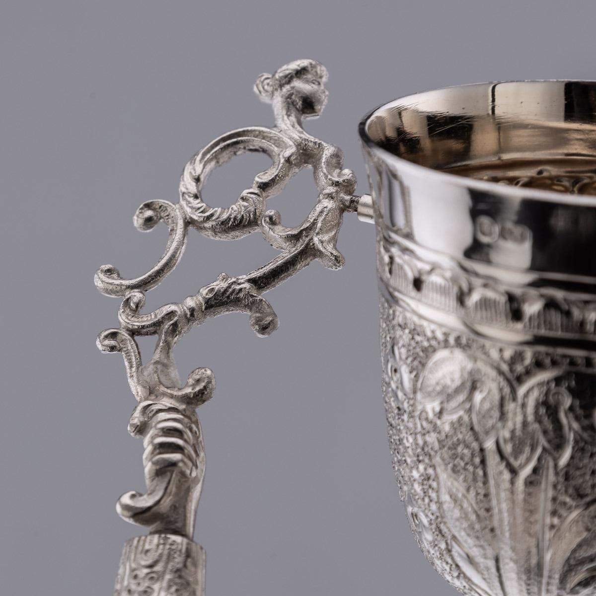20th Century, Royal Wedding Solid Silver Wager Cup, London, c.1973 For Sale 7