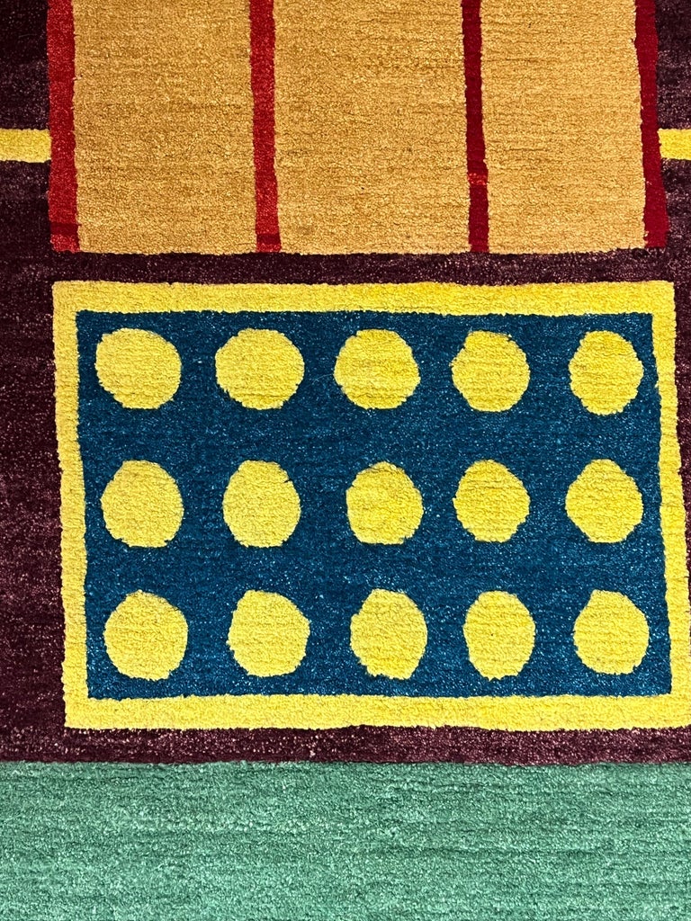 20th Century Rug Nathalie Du Pasquier 2003 Limited Edition For Sale at ...