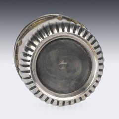 20th Century Russian Solid Silver & Porcelain Vase, Grachev Brothers, circa 1900