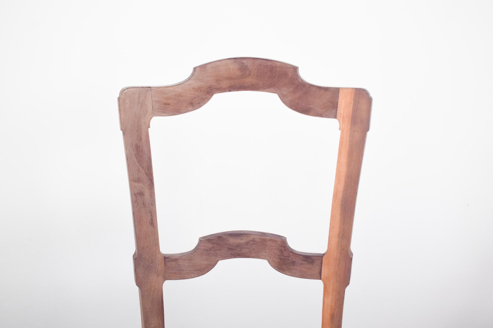 Chaise ancienne rustique du 20e siècle sans assise Abîmé - En vente à Lisboa, Lisboa