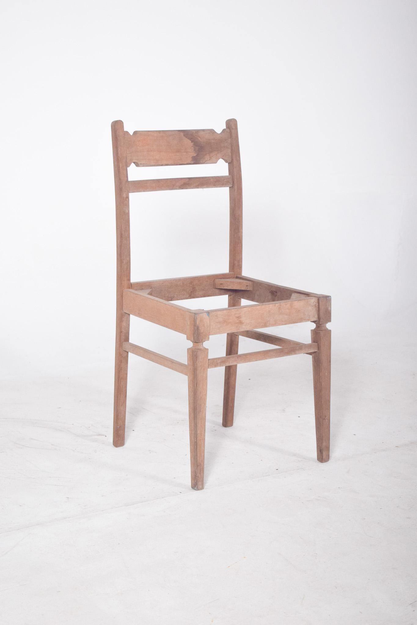 Silla de comedor rústica del siglo XX Otro en venta