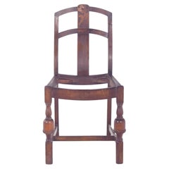 20th Century Rustic Dutch Chair Without Seat
