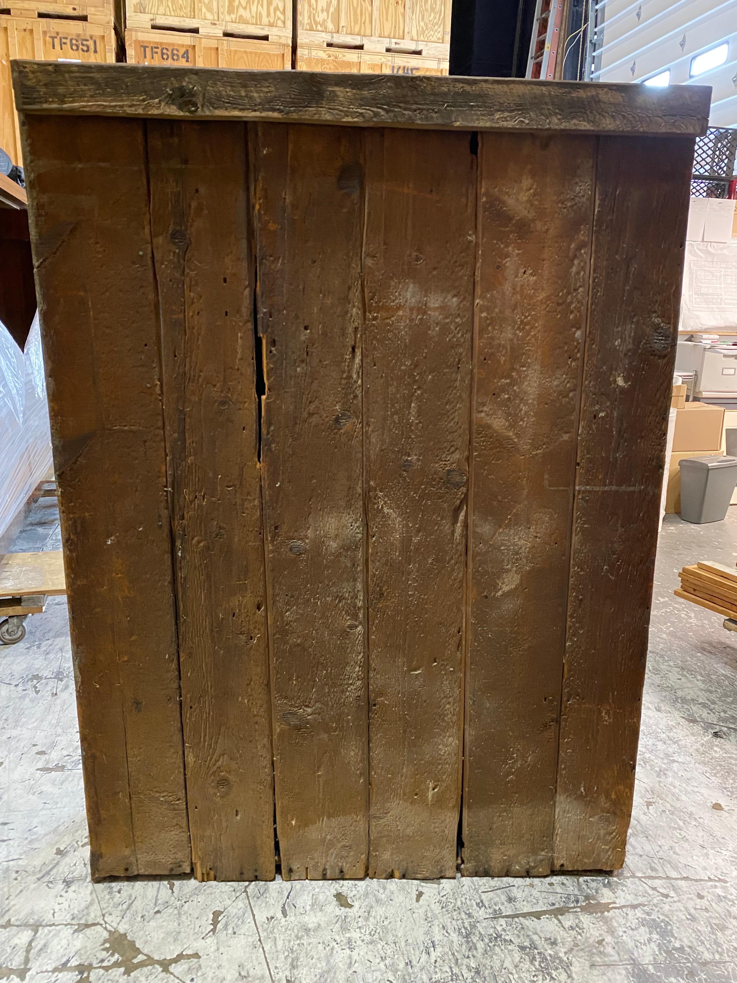 Unknown 20th Century Rustic Pine Cabinet  For Sale