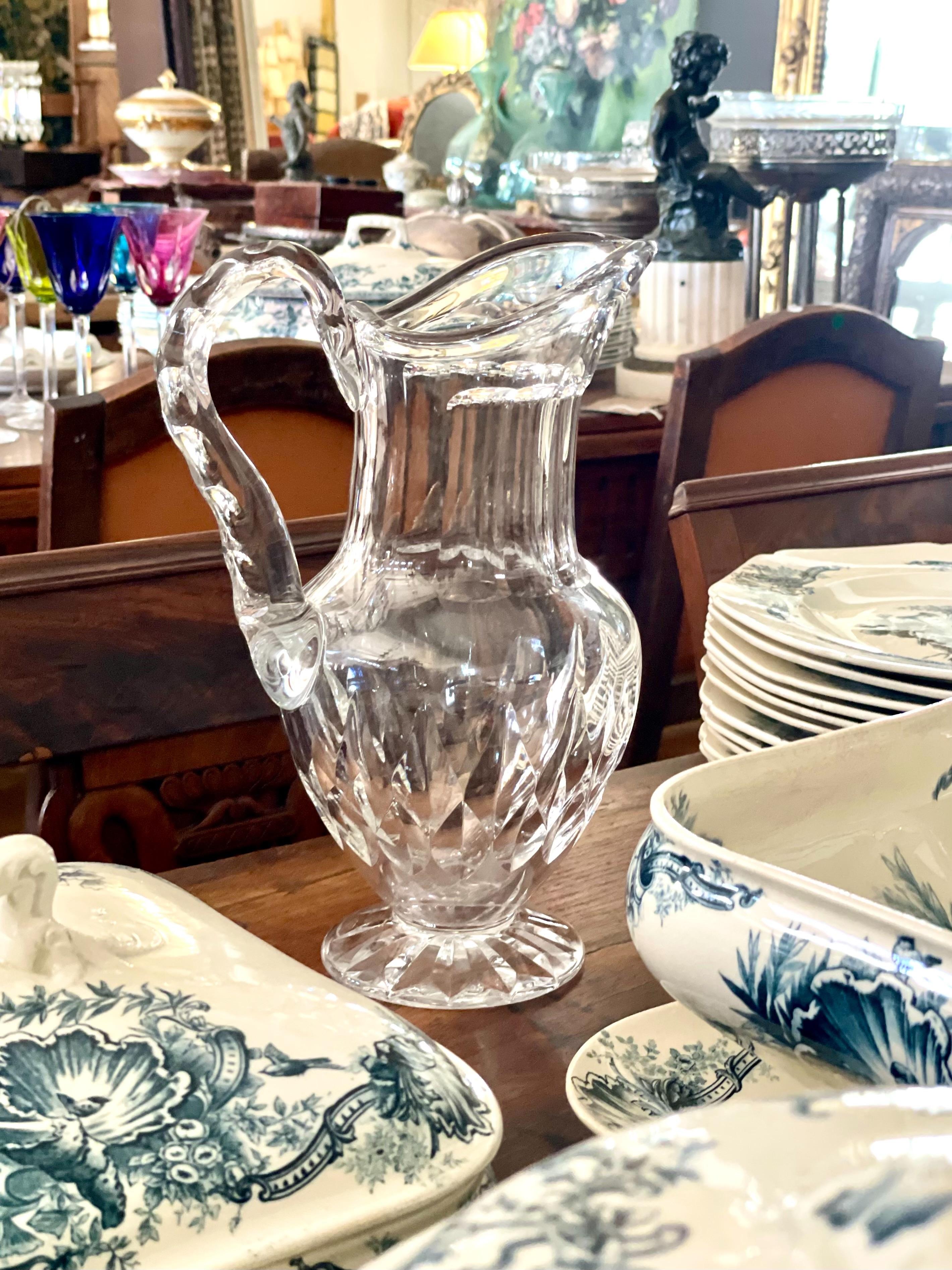 Caraffa di cristallo Saint Louis del XX secolo in vendita 10