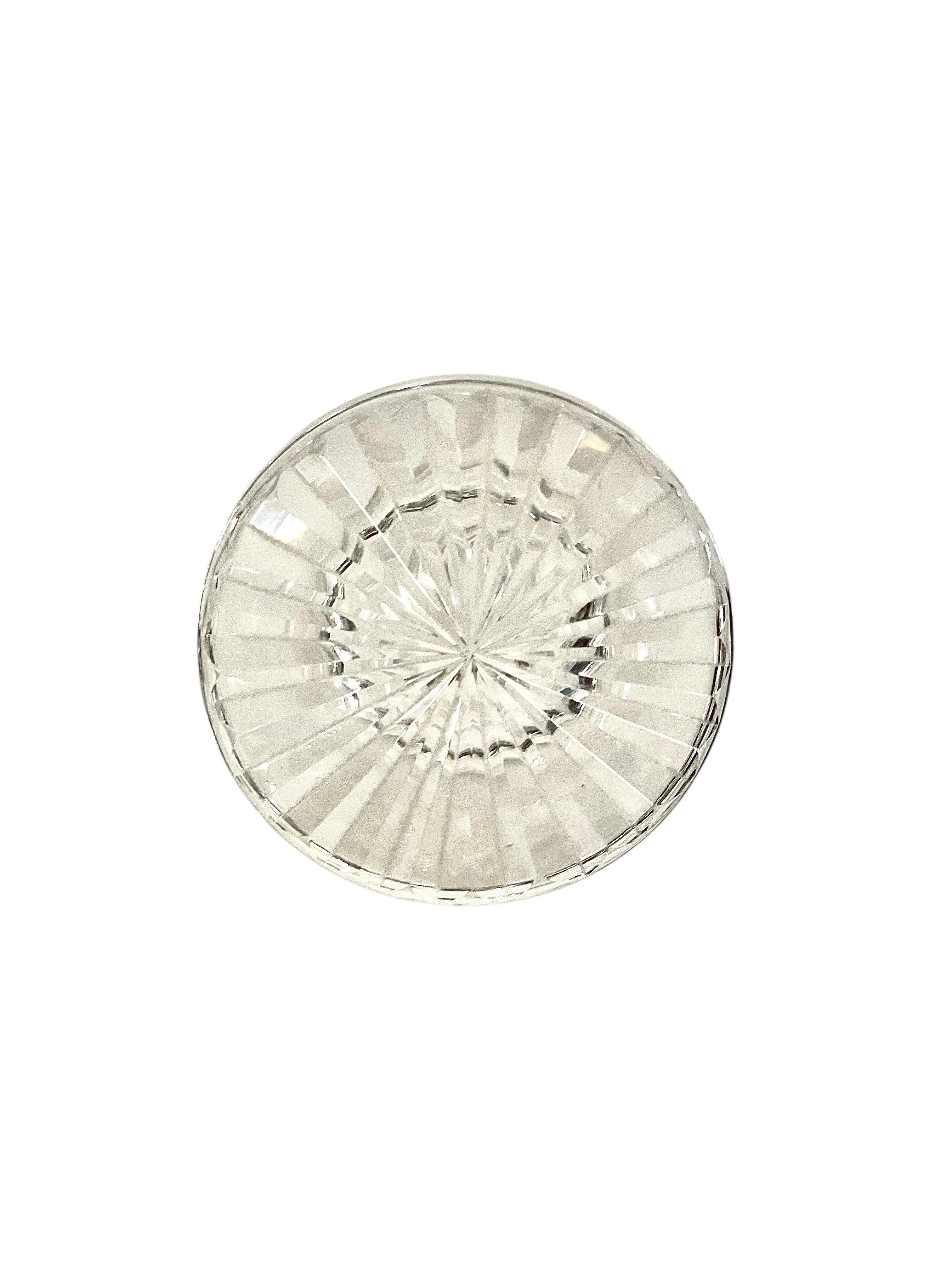 Cristal Carafe à décanter en cristal du 20e siècle, style Saint Louis en vente
