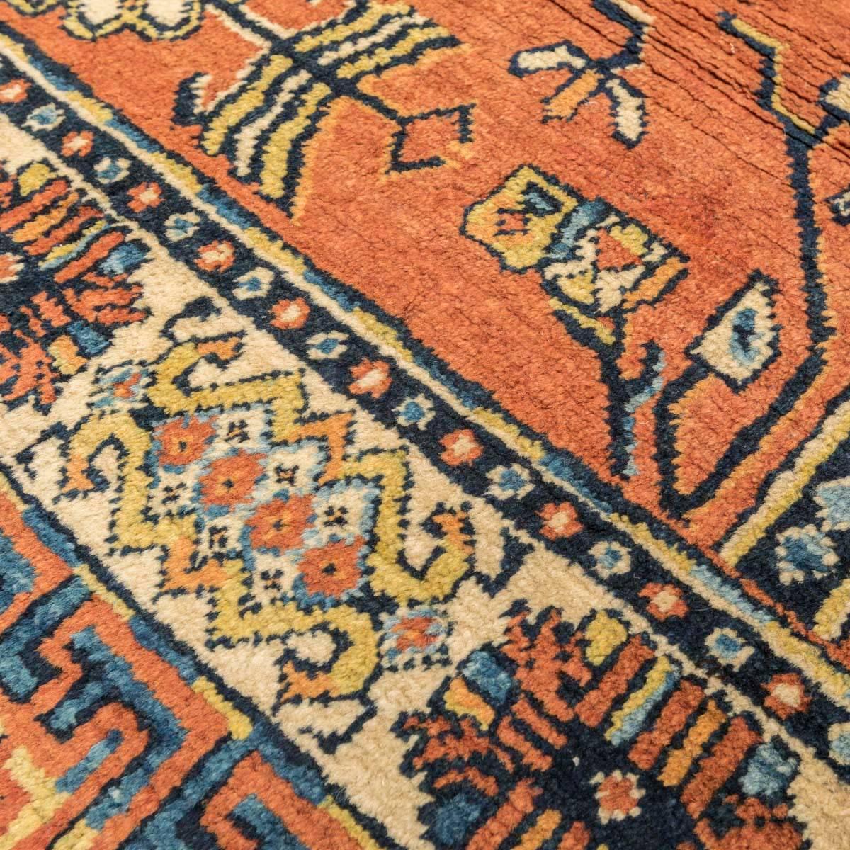 20th Century Handmade Wool Samarkand Rug, Kothan Design, circa 1900 For Sale 1