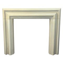 20th Century, Sandstone Bolection Fireplace Mantlepiece
