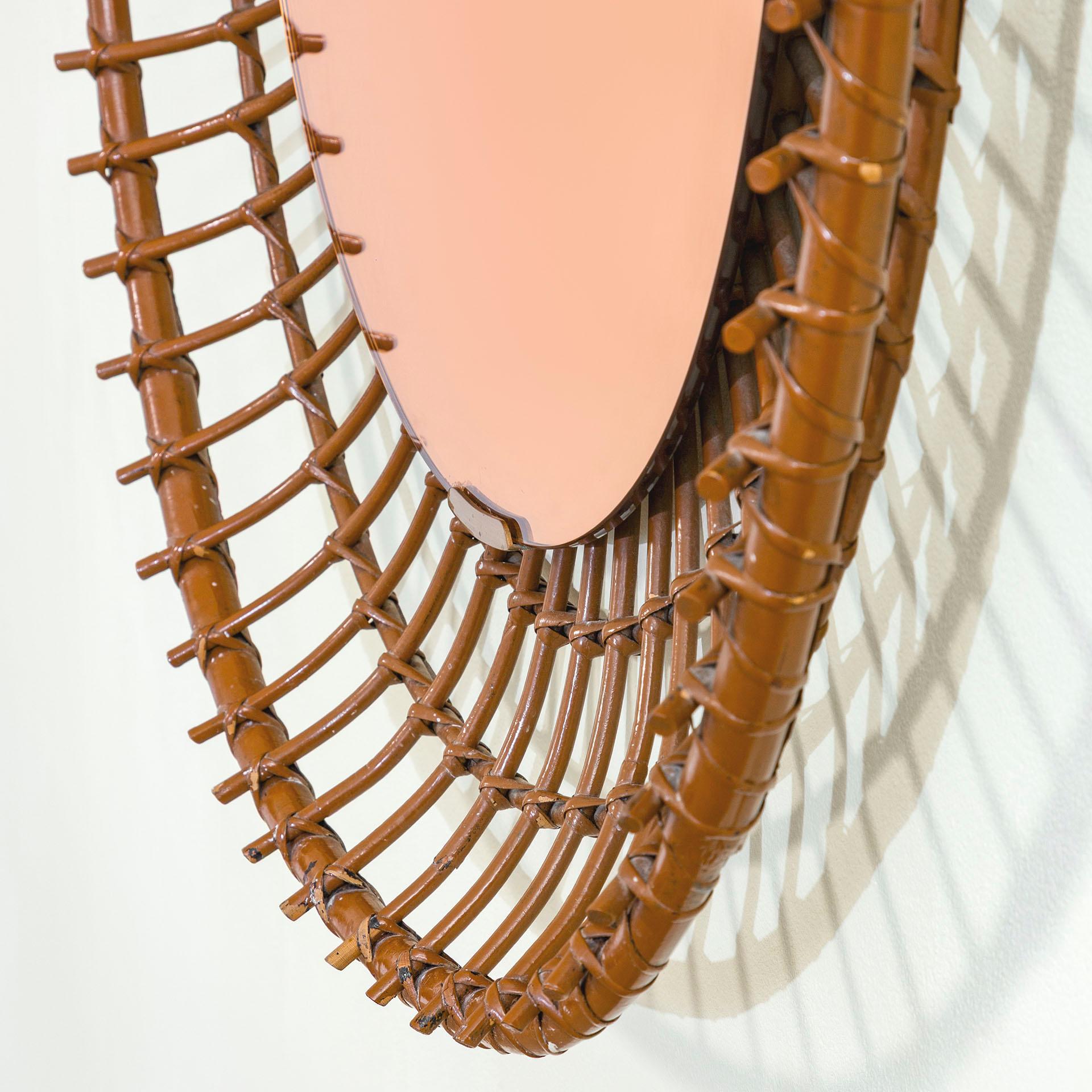 Italian 20th Century, Santambrogio and De Berti Wall Mirror 60s in vendita