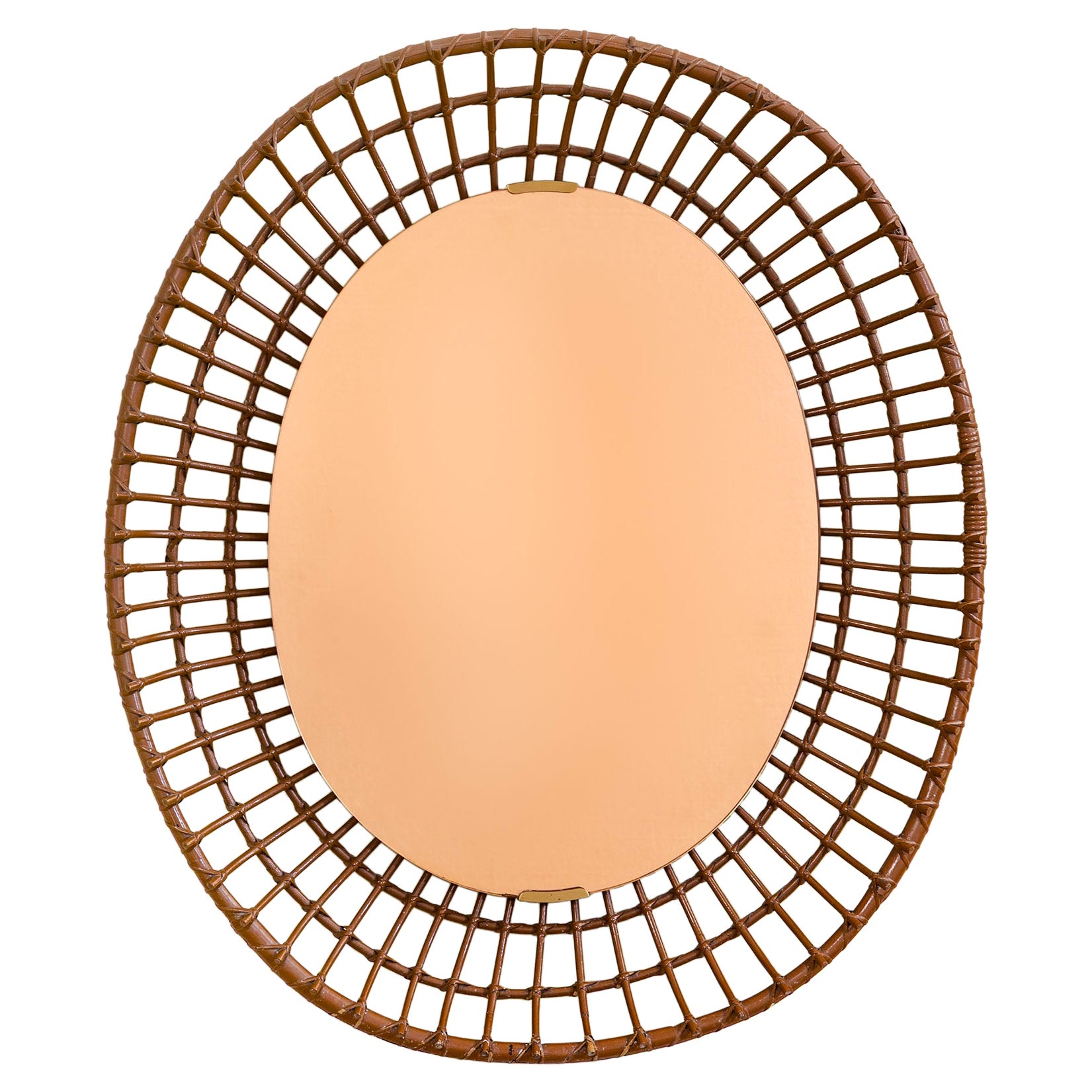 20th Century, Santambrogio and De Berti Wall Mirror 60s in vendita
