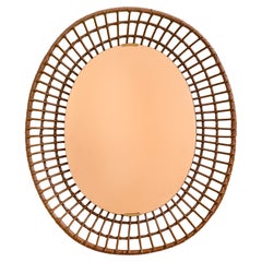 20e siècle, Santambrogio and De Berti Wall Mirror 60s
