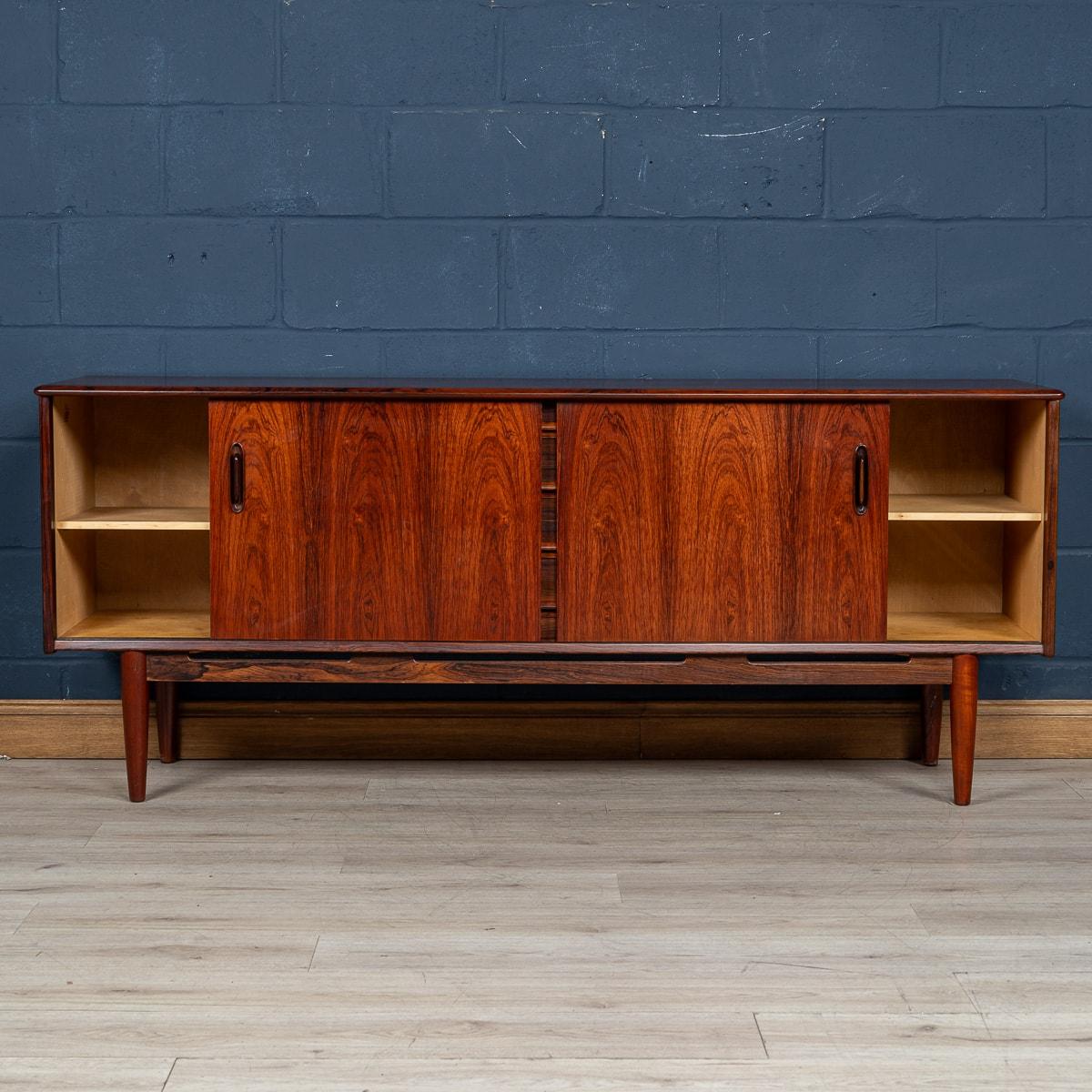 Other 20th Century Scandinavian Rosewood Sideboard By Troeds Of Bjarnum, Sweden c.1960 For Sale