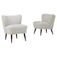 20th Century Scandinavian Upholstered Chairs, a Pair