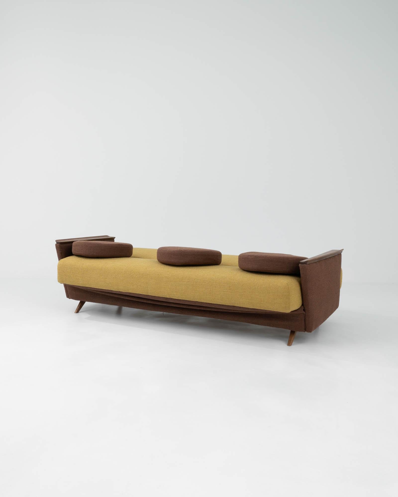20th Century Scandinavian Upholstered Sofa For Sale 2
