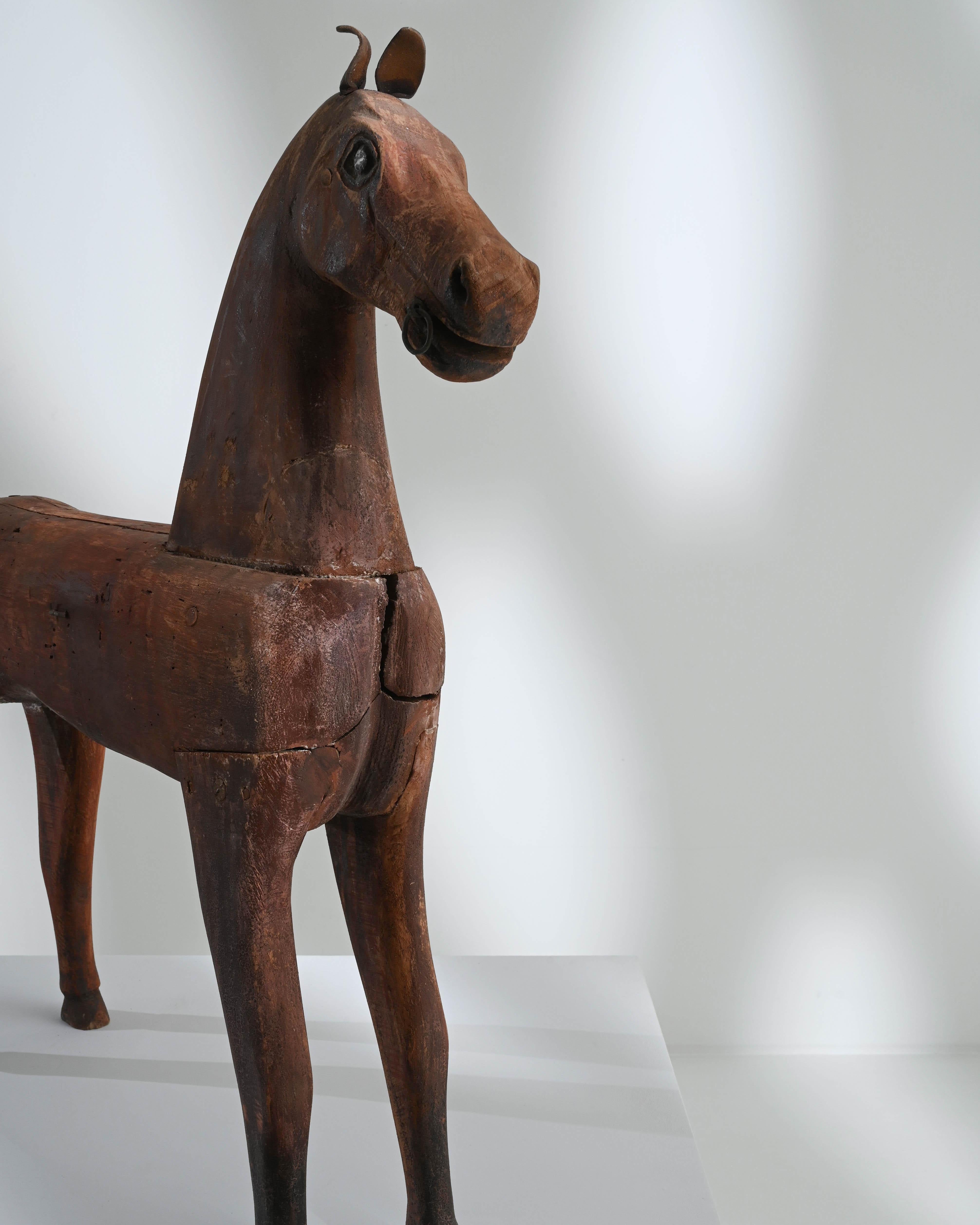 20th Century Scandinavian Wooden Horse 2