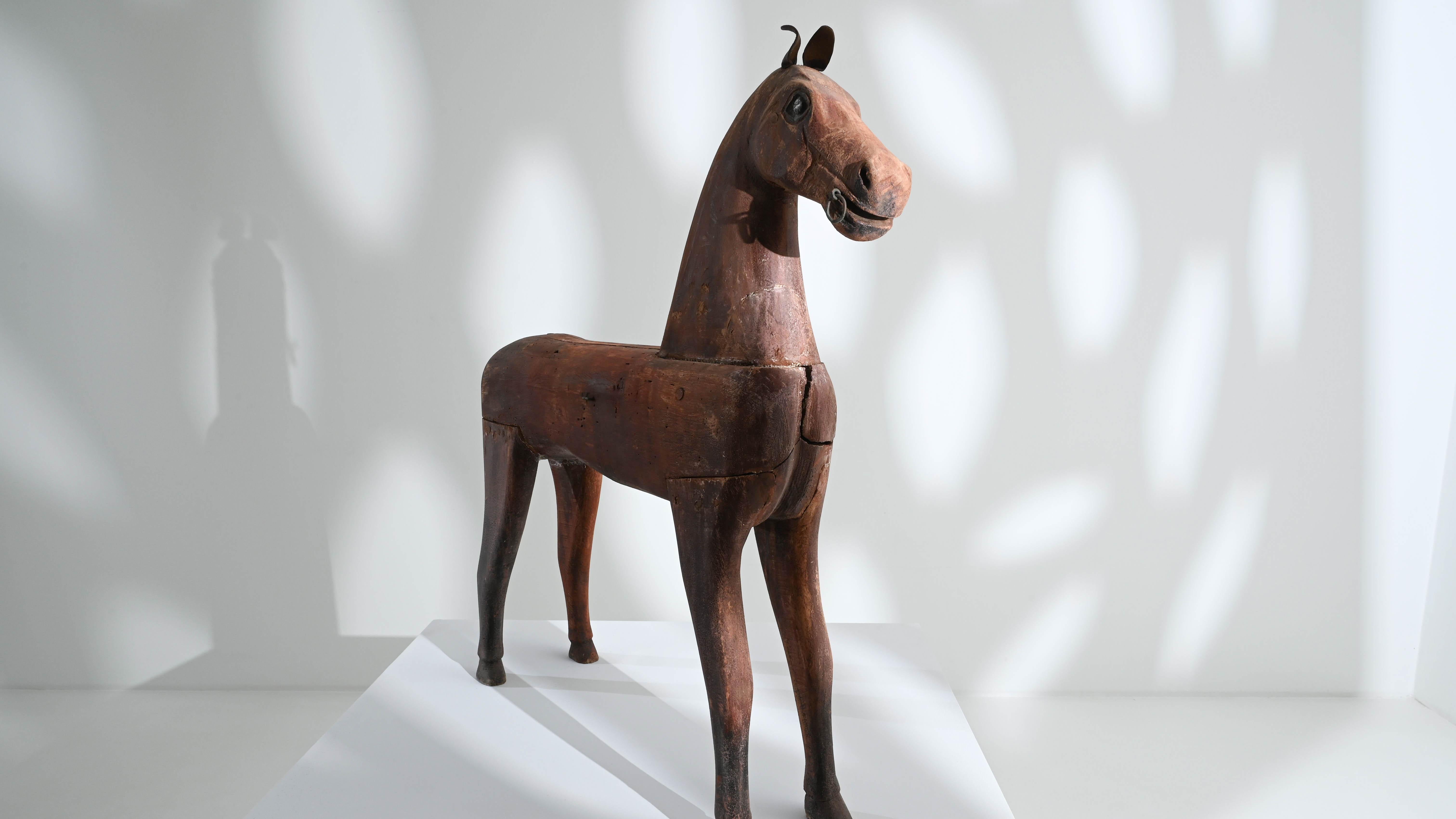 20th Century Scandinavian Wooden Horse 3