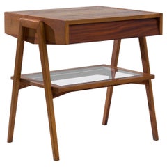 20th Century Scandinavian Wooden Side Table Vintage 20th Century Scandinavian Wooden Side Table