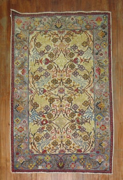 Zabihi Collection 20th Century Scatter Size Turkish Rug
