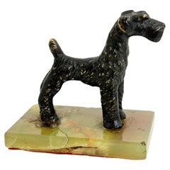 20th Century Scotty Dog Austrian Vienna Bronze Miniature Figure