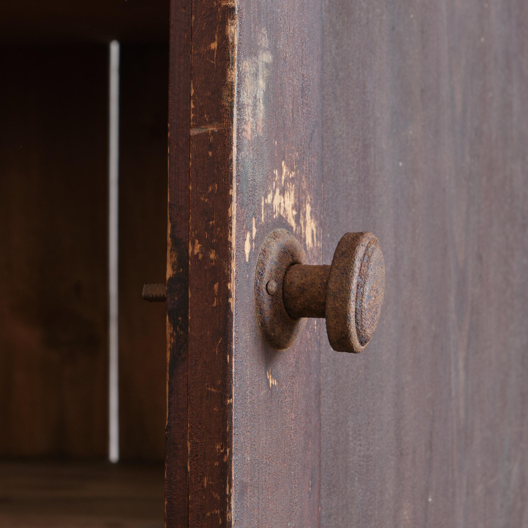 20th Century Scratch Built Pine Cupboard For Sale 6
