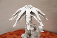 20th Century Sculpture in White Artistic Ceramics, 1950s