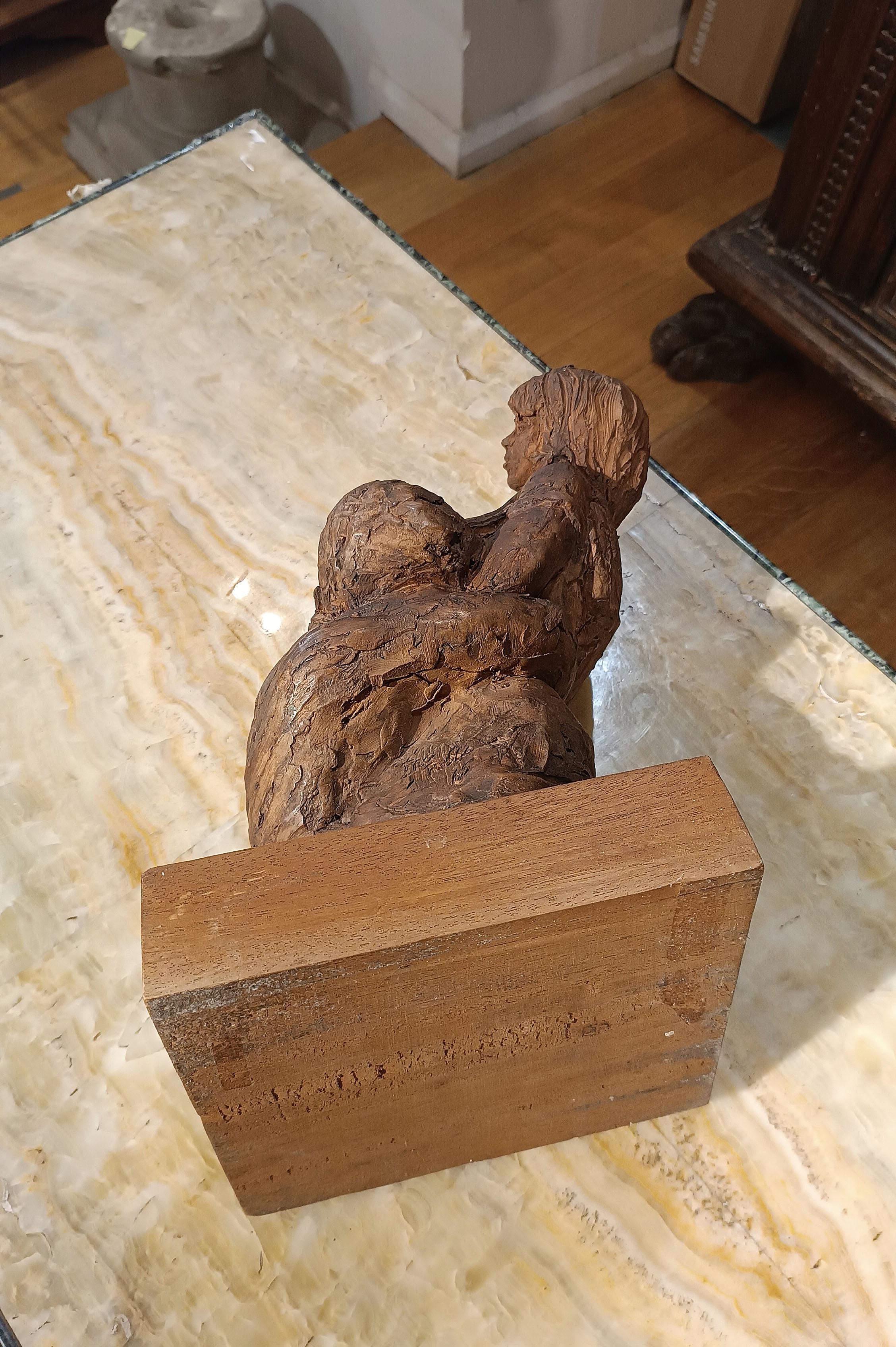 20th CENTURY SCULPTURE “LOVE'S EMBRACE” in vendita 3
