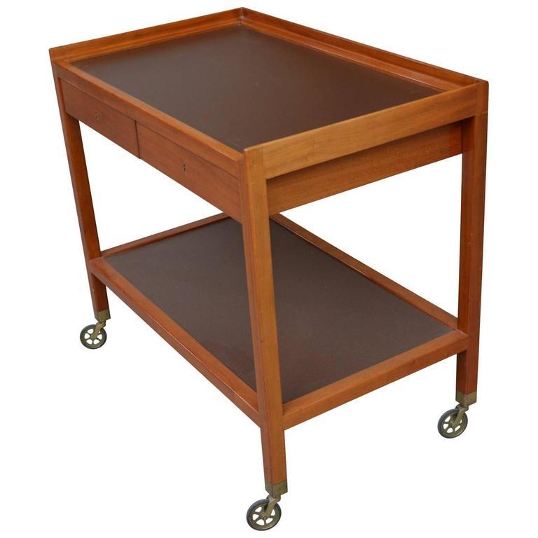 Mid-20th Century Frits Schlegel Bar Cart, circa 1930's