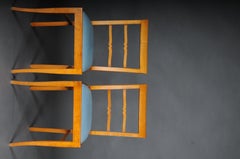 20th Century Set of 2 Biedermeier/Art Deco Chairs, birch