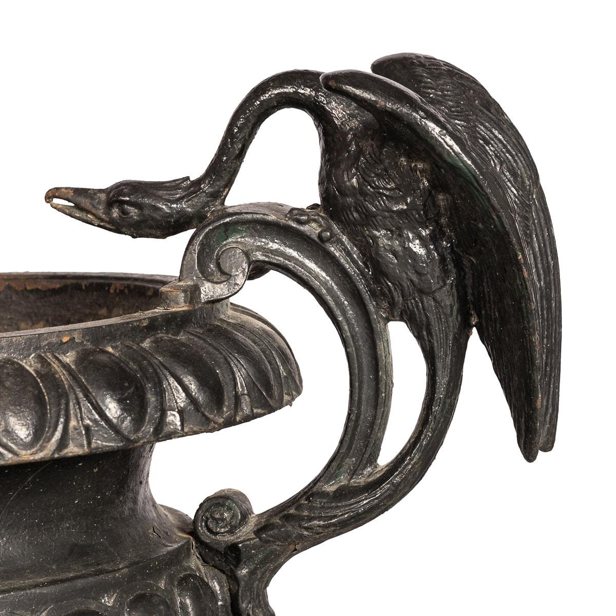 Ensemble de 4 jardinières en fonte du 20e siècle, S Zamboni E Hijos, Argentina c.1900 en vente 2