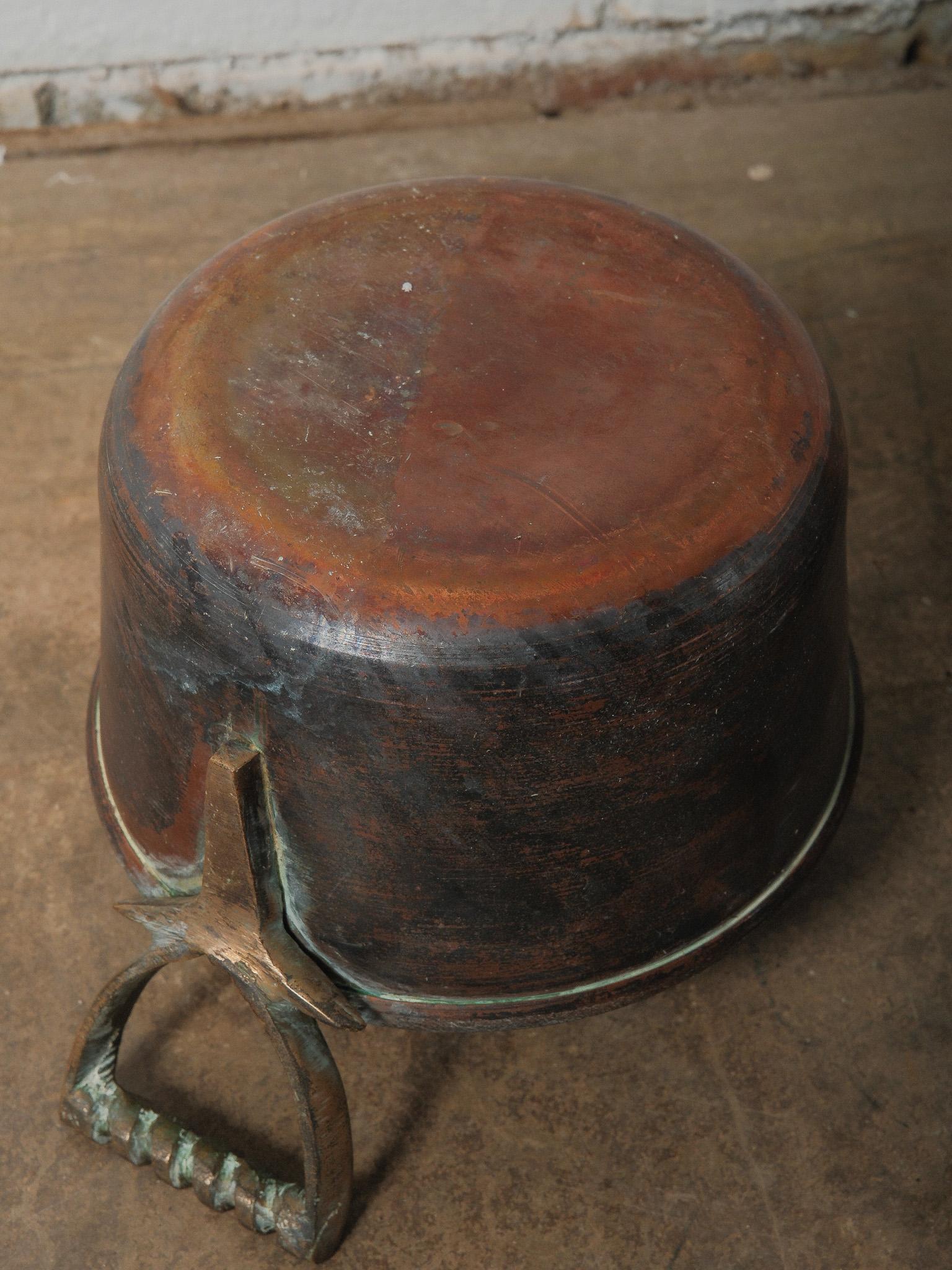 20th Century Set of 4 Copper Pots en venta 6