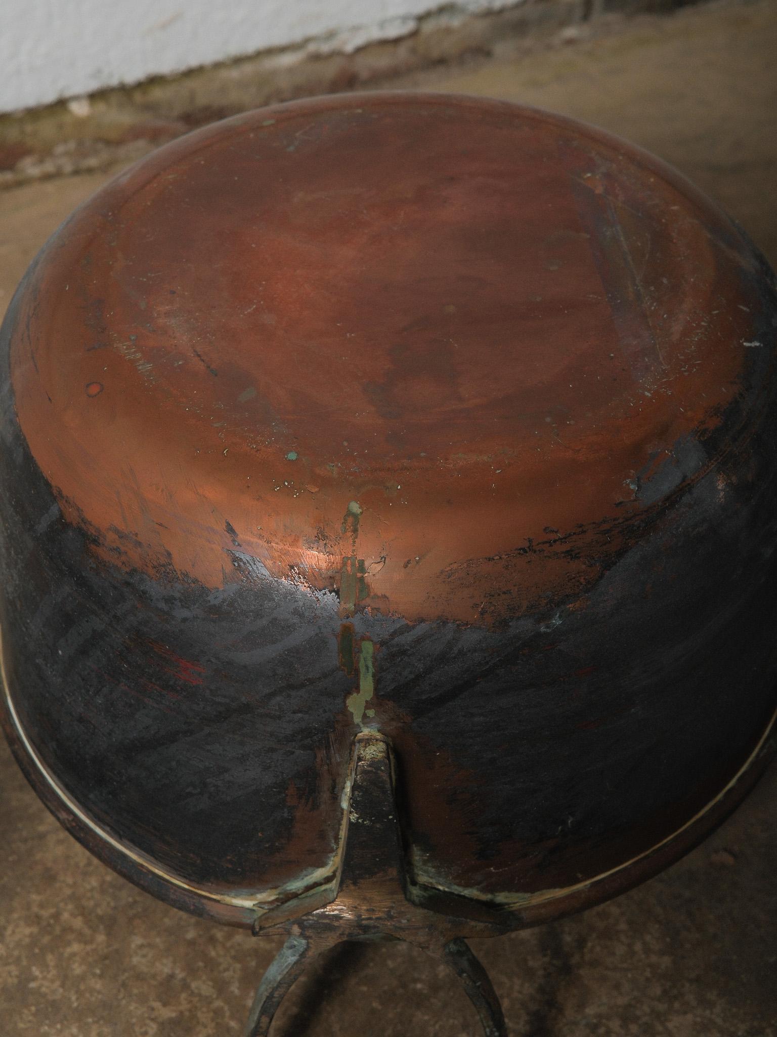 20th Century Set of 4 Copper Pots en venta 8