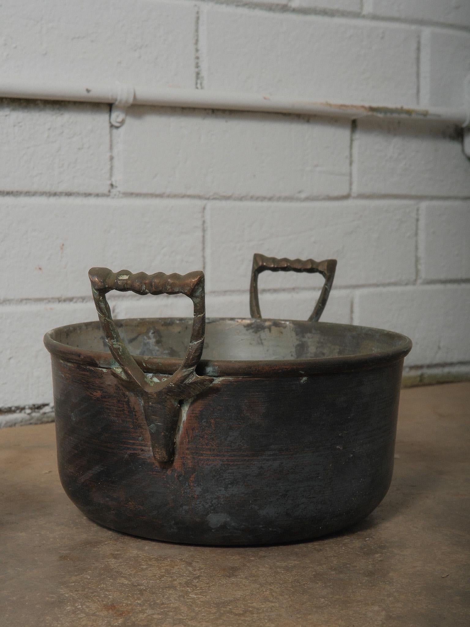 20th Century Set of 4 Copper Pots en venta 3