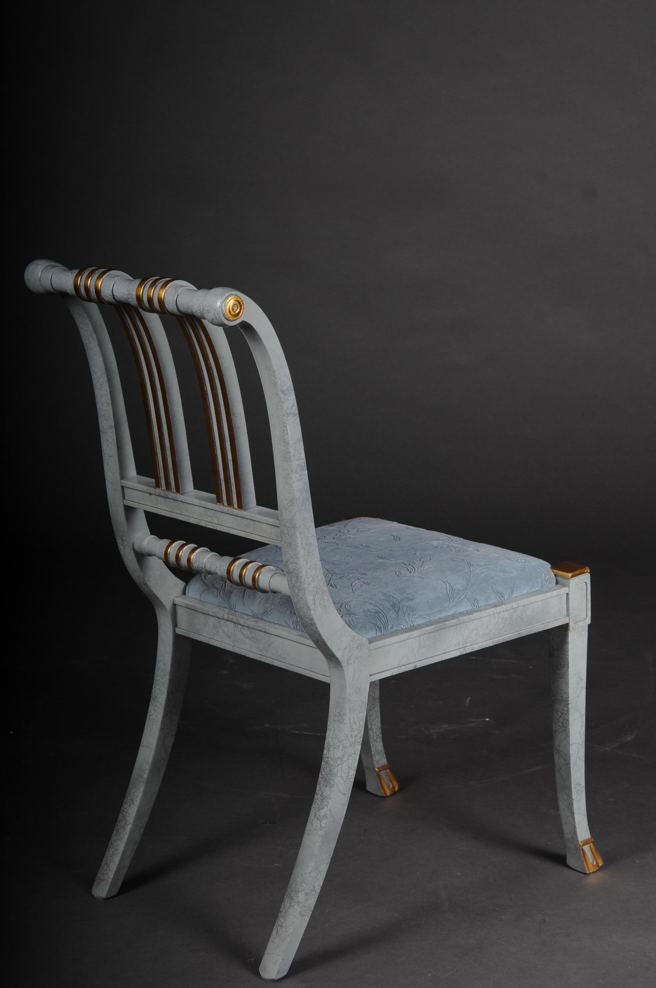 20th Century Set of 4 Italian Designer Chairs, Wood For Sale 11