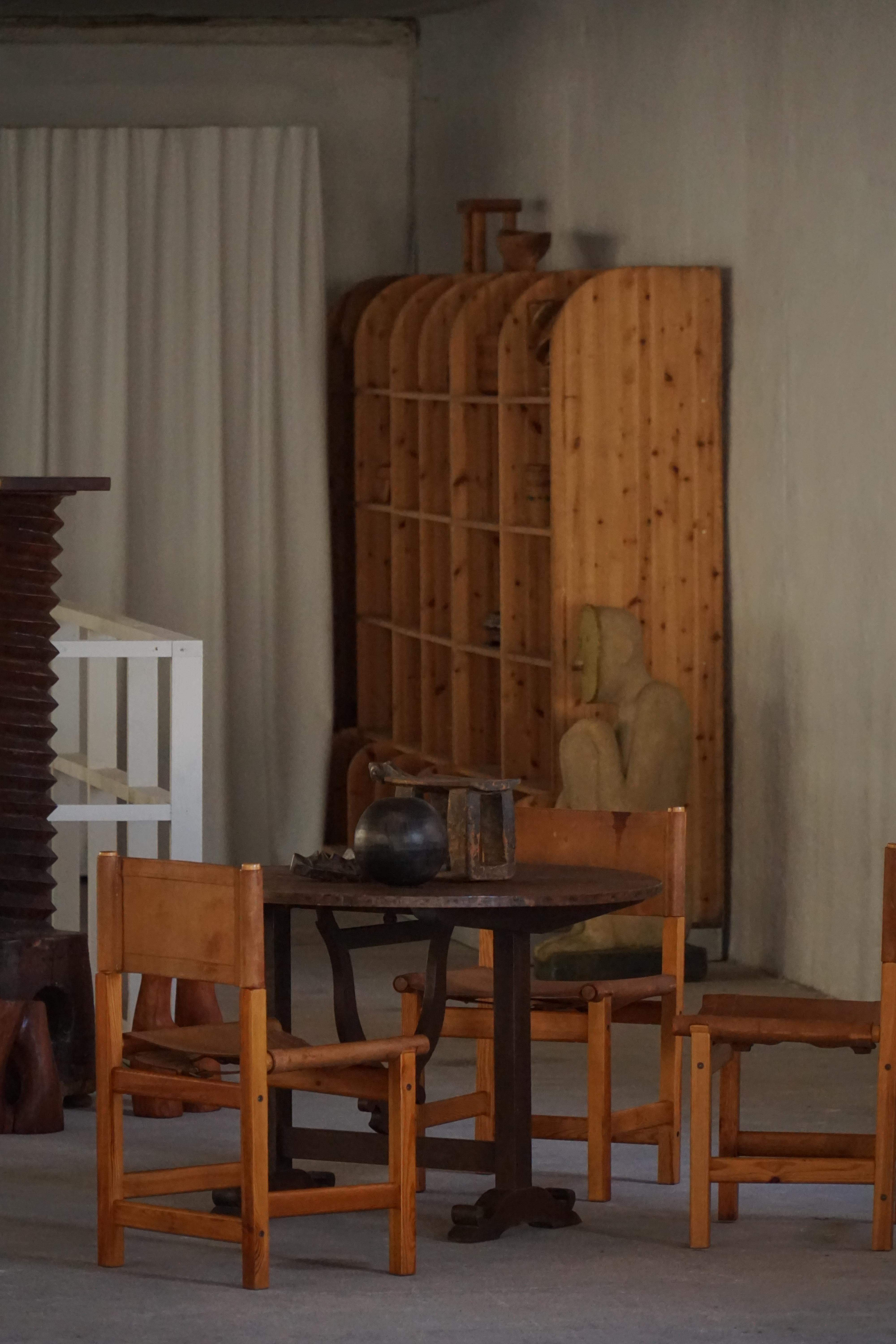 20e siècle, Ensemble de 4 chaises de salle à manger 