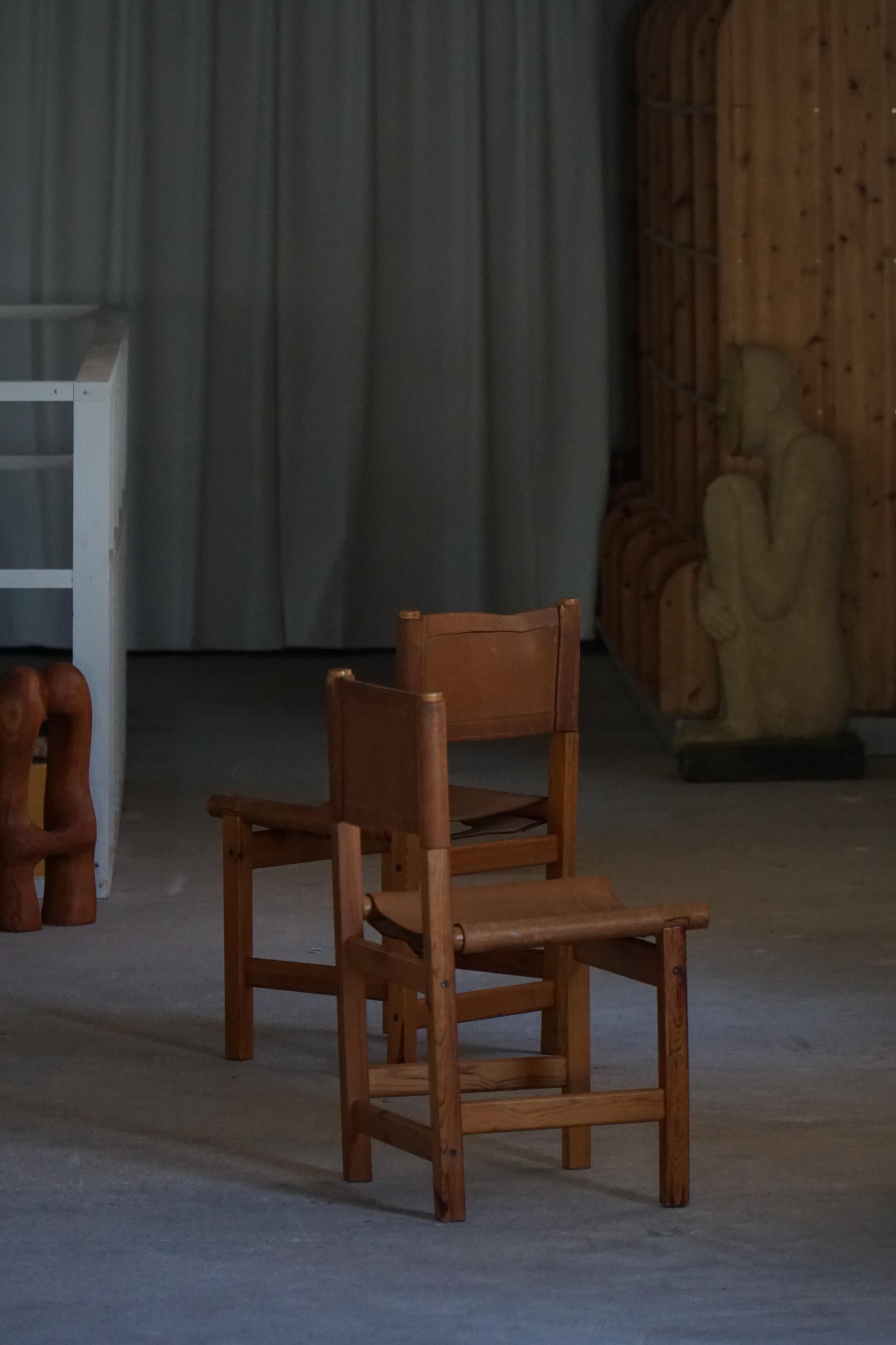 20e siècle, Ensemble de 4 chaises de salle à manger 