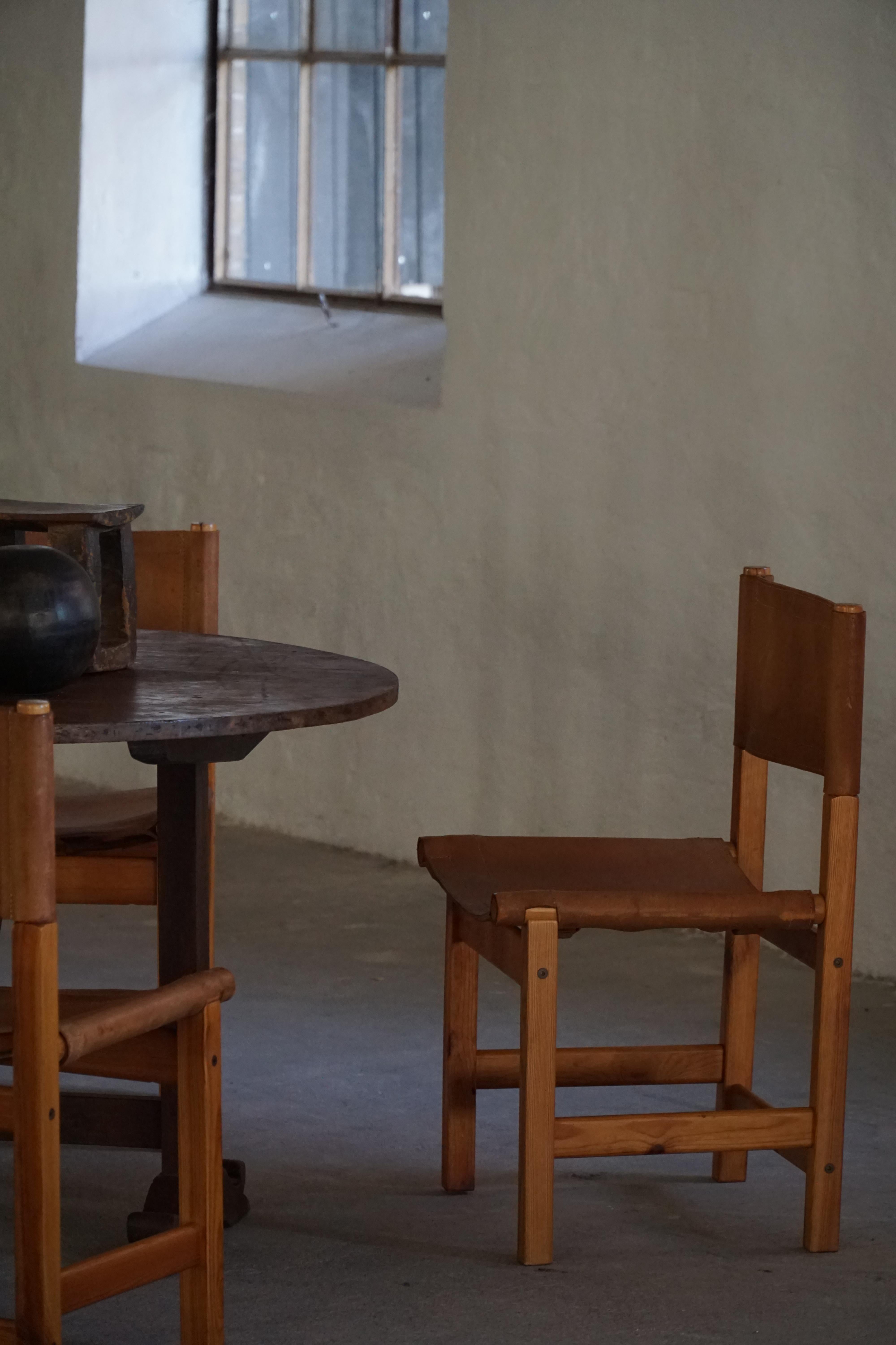 20ième siècle 20e siècle, Ensemble de 4 chaises de salle à manger 