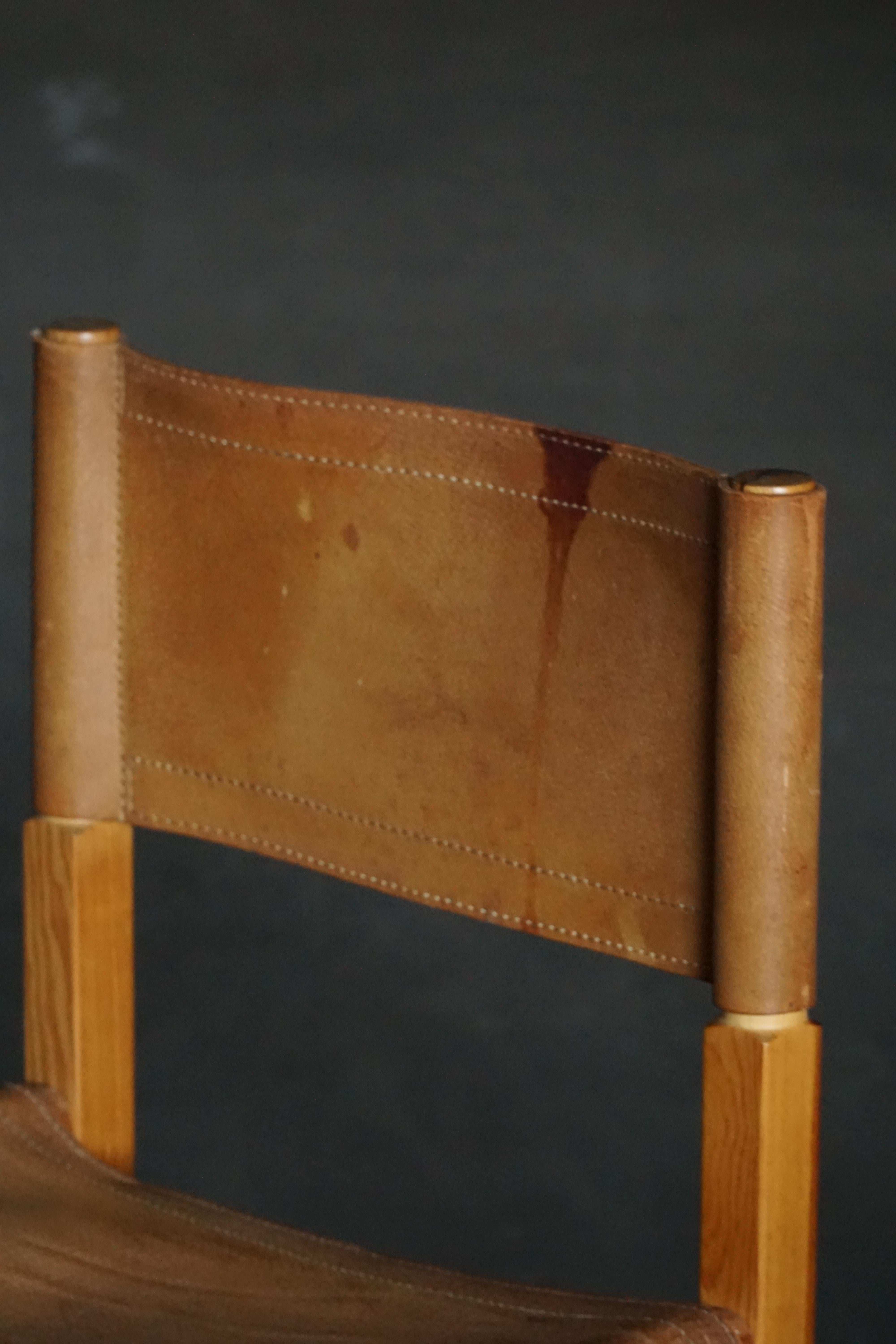 20e siècle, Ensemble de 4 chaises de salle à manger 