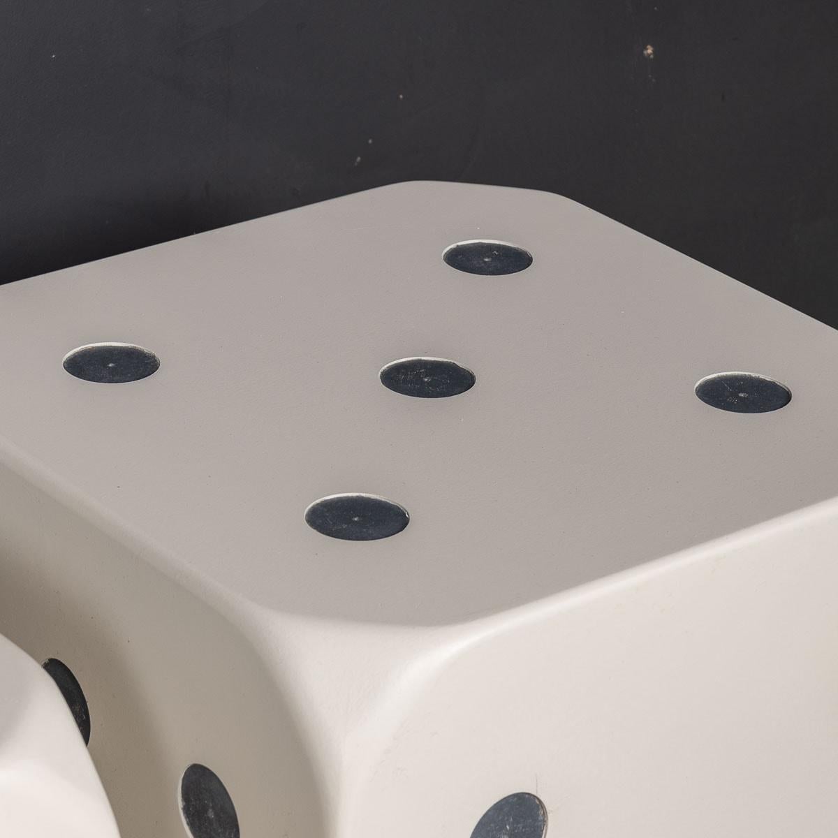 20th Century Set Of Four Dice Shaped Stools Or Tables, c.1960 7
