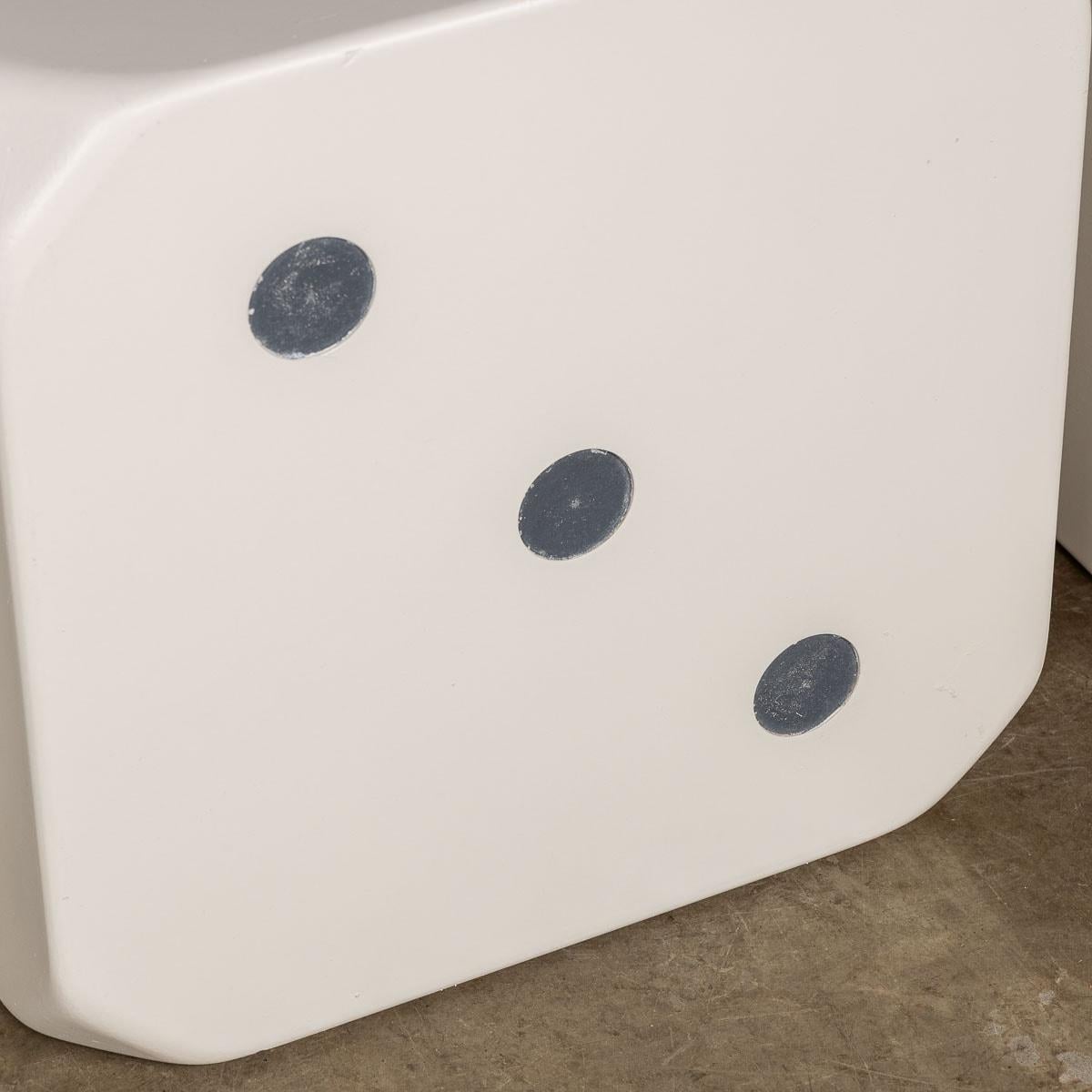20th Century Set Of Four Dice Shaped Stools Or Tables, c.1960 4