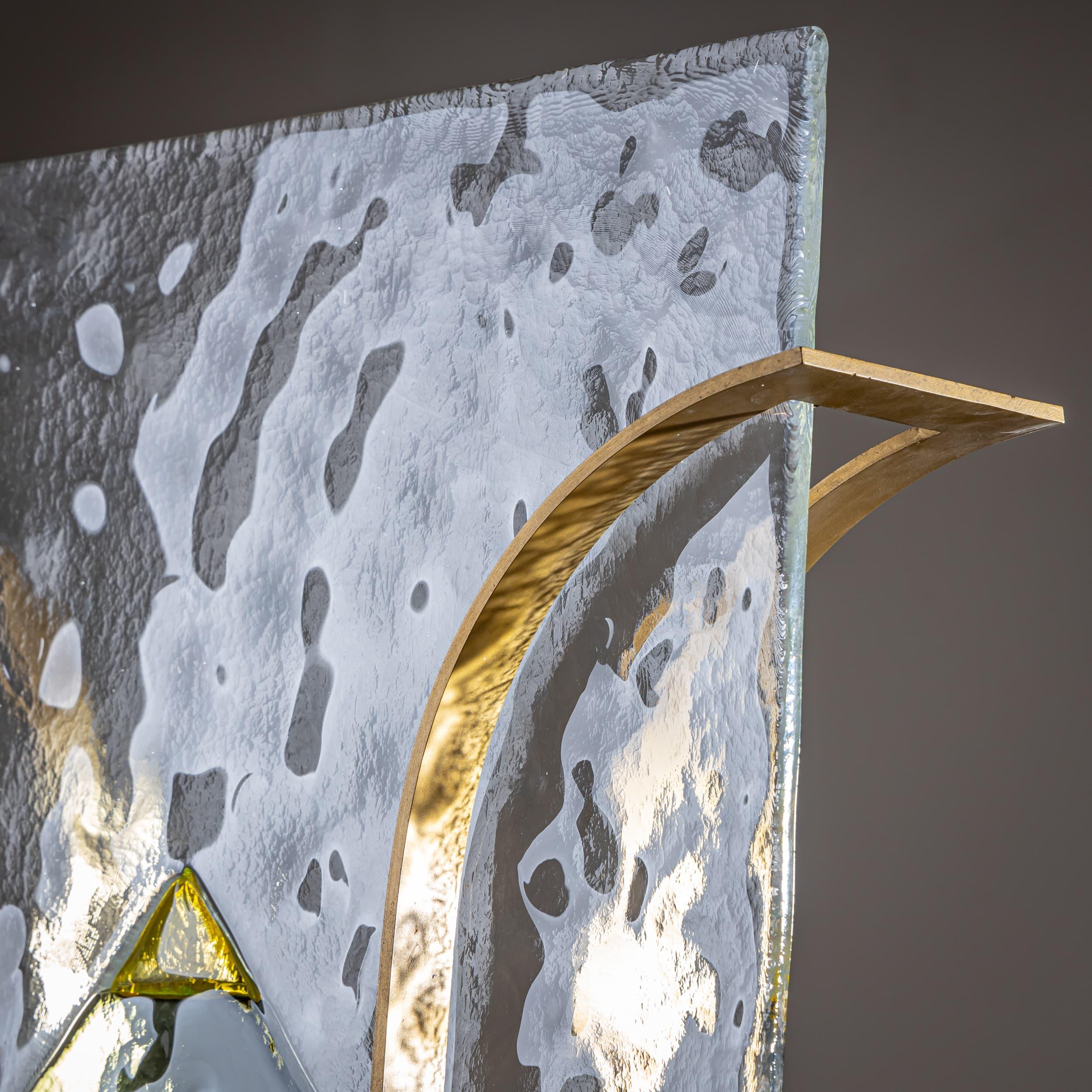 Set di quattro lampade da parete di Murano del XX secolo di Leucos, Italia in vendita 6