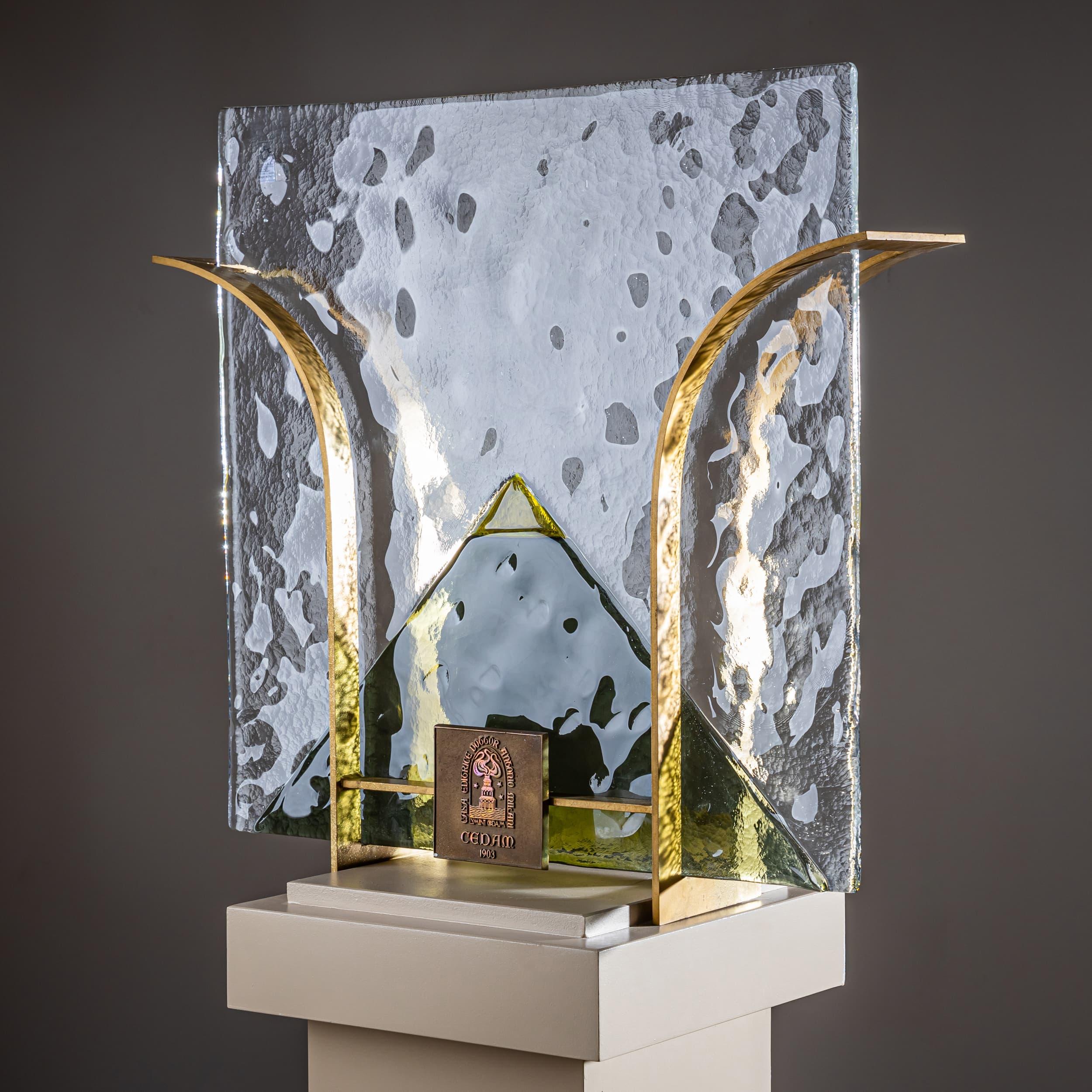 Set di quattro lampade da parete di Murano del XX secolo di Leucos, Italia in vendita 8