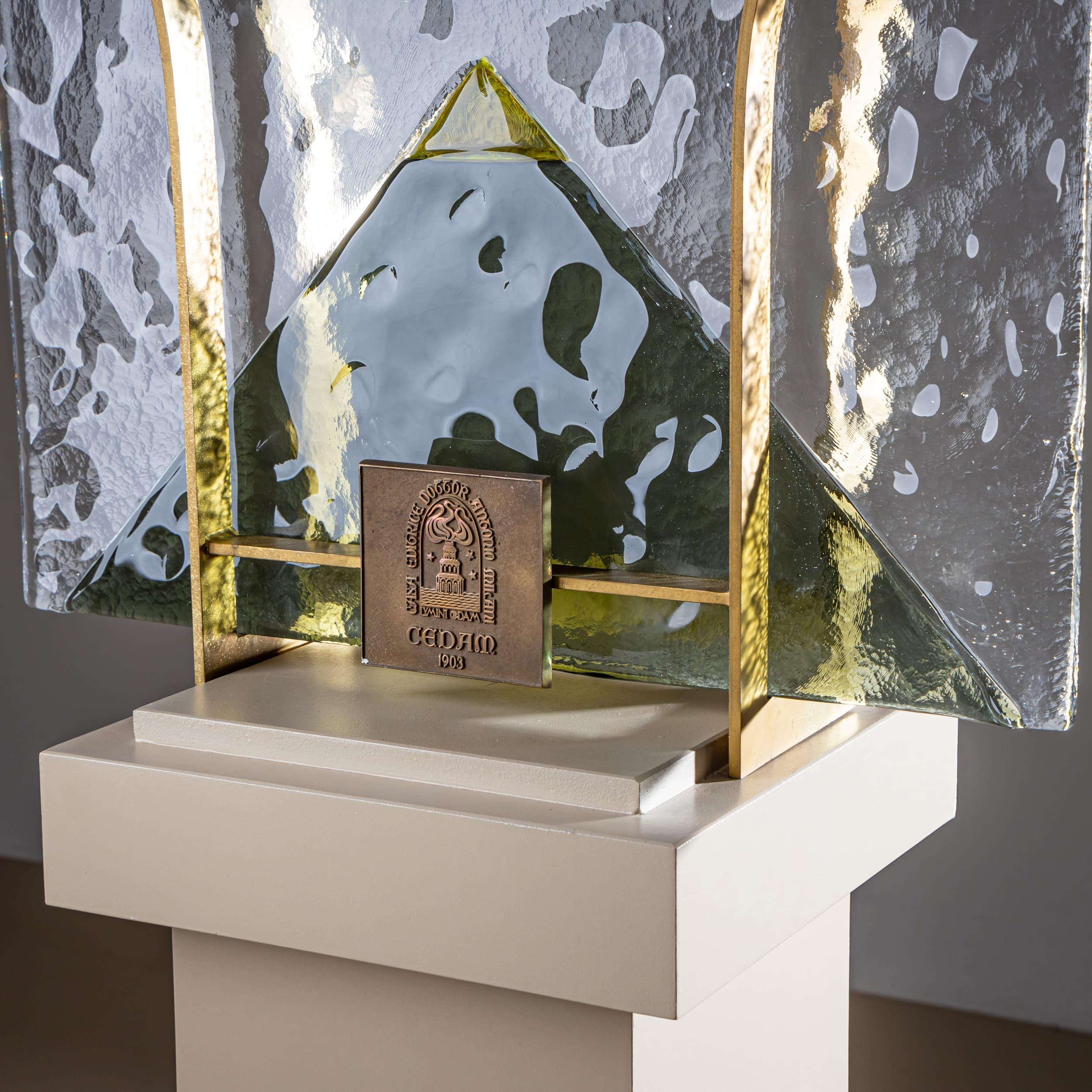 Set di quattro lampade da parete di Murano del XX secolo di Leucos, Italia in vendita 1