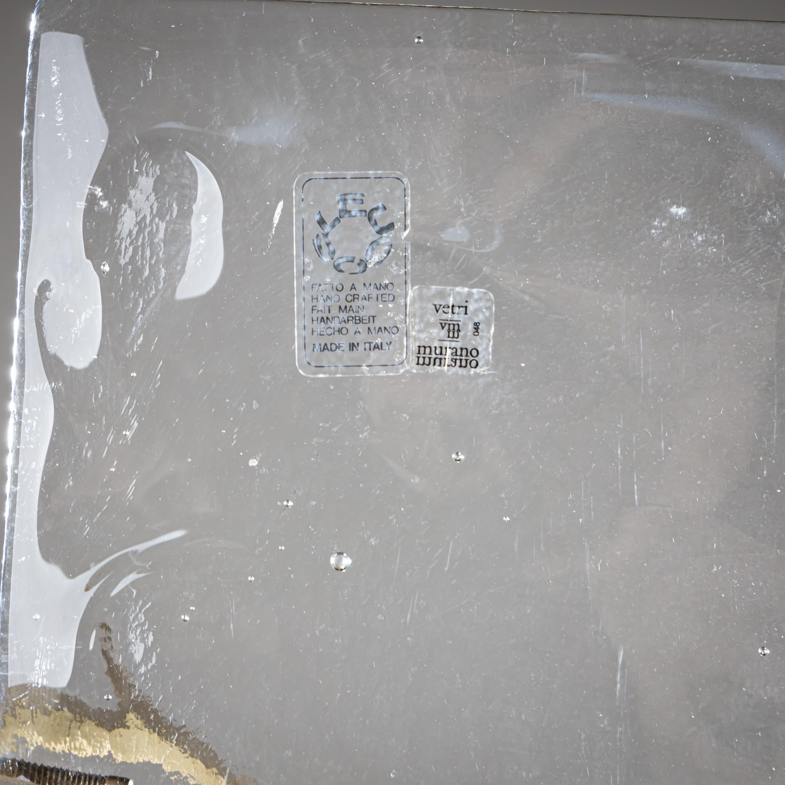 Set di quattro lampade da parete di Murano del XX secolo di Leucos, Italia in vendita 3