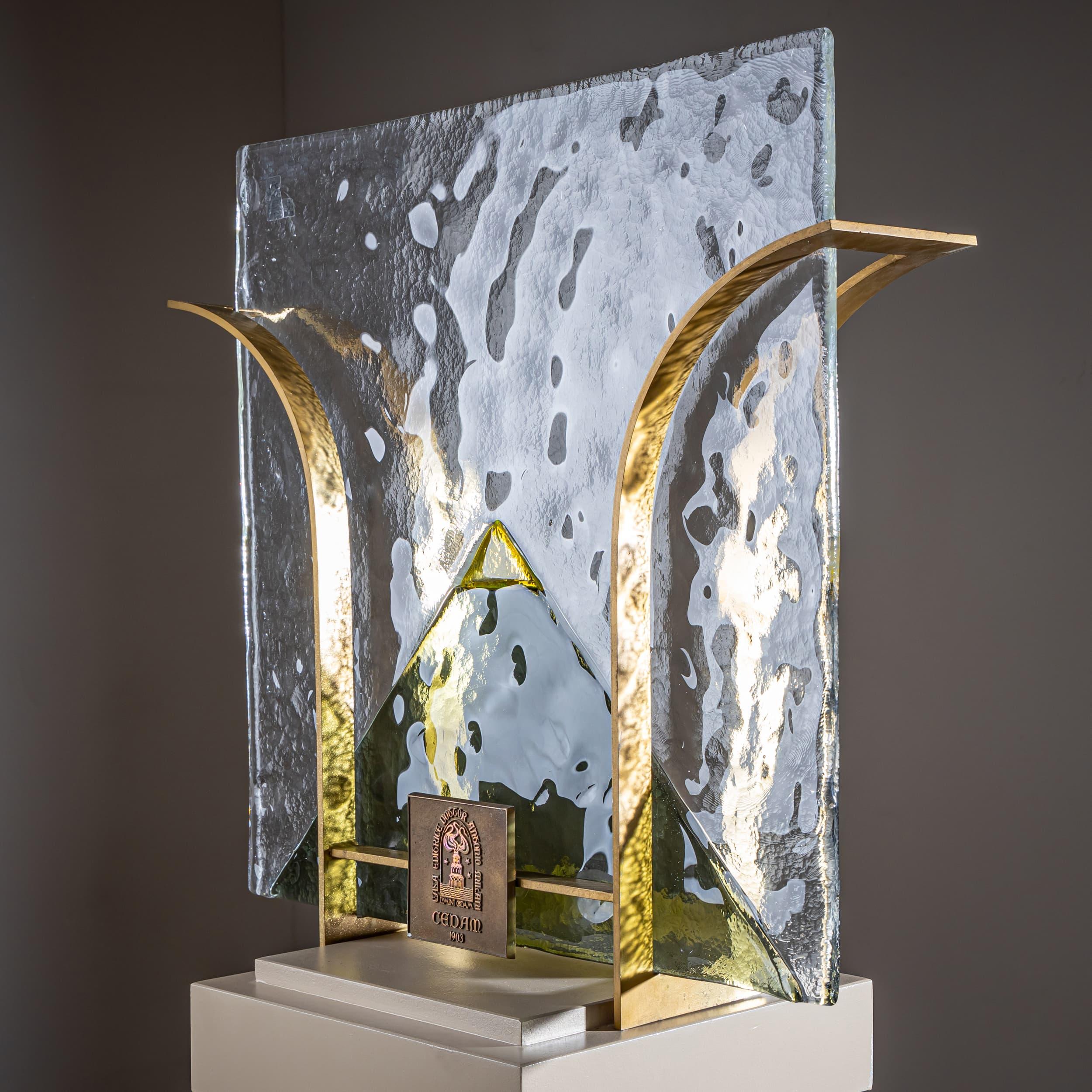 Set di quattro lampade da parete di Murano del XX secolo di Leucos, Italia in vendita 5