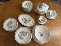 20th century Set of Limoges Porcelain Service Calcutta Model, 1960s