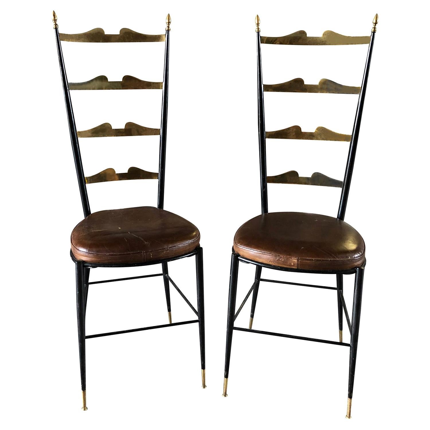 20th Century Set of Paolo Buffa Side Chairs