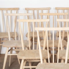 20th Century Set of Ten Ercol Dining Chairs