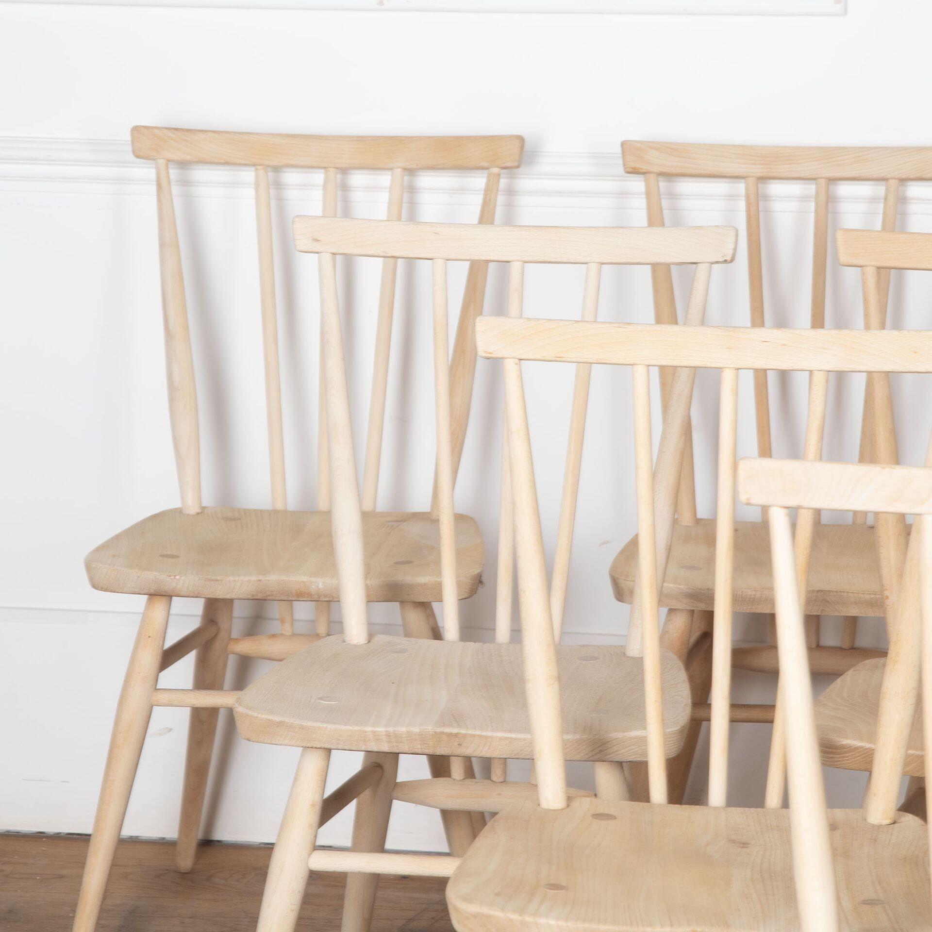 20th Century Set of Ten Ercol Dining Chairs For Sale 2