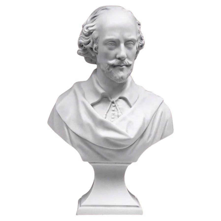 Shakespeare-Büste des 20. Jahrhunderts: Classic Literary Sculpture