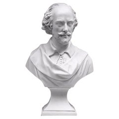 Shakespeare-Büste des 20. Jahrhunderts: Classic Literary Sculpture